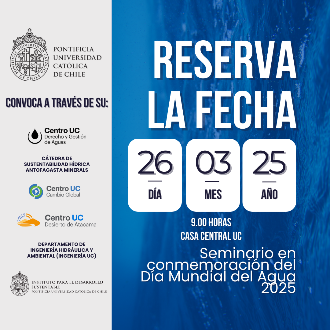 Seminario en conmemoración del Día Mundial del Agua 2025