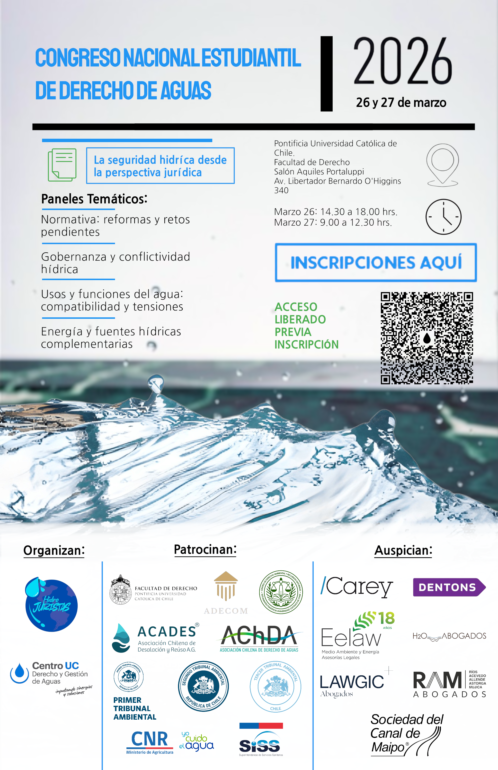 Congreso Nacional Estudiantil de Derecho de Aguas 2026