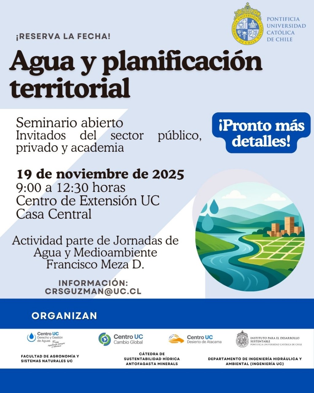 Seminario Agua y planificación territorial