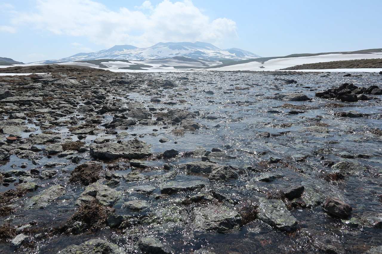Imagen de río con muchas rocas para representar portada de artículo sobre patentes