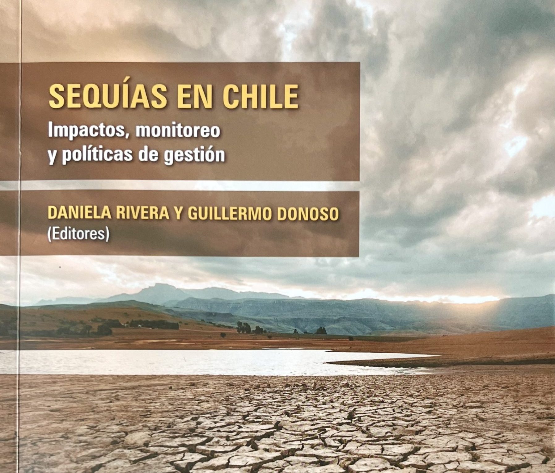 Portada de Libro Sequía en Chile